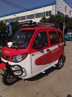 2018 Cina baru roda tiga kabin tertutup roda tiga penumpang roda tiga tipe bensin
